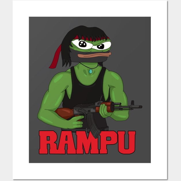 Rampu Wall Art by Emperor Frenguin